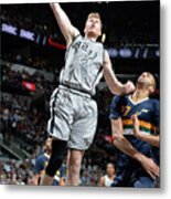 Utah Jazz V San Antonio Spurs #2 Metal Print