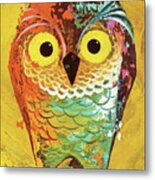 Wise Owl #2 Metal Poster