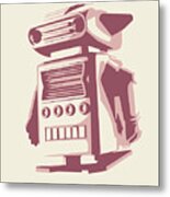 Robot #20 Metal Poster