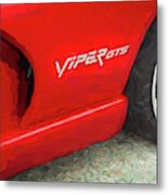 2002 Dodge Viper Gts 110 Metal Print