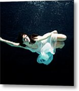 Ballet Dancer Underwater #25 Metal Print
