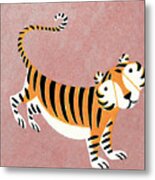 Tiger #25 Metal Poster