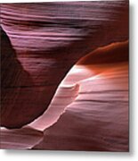 Abstract Sandstone Sculptured Canyon #3 Metal Print
