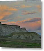 End Of The Day At Book Cliffs #3 Metal Print
