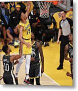 Golden State Warriors V Los Angeles #3 Metal Print