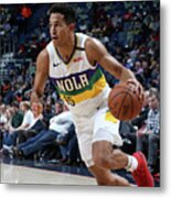 Indiana Pacers V New Orleans Pelicans Metal Print