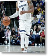 Memphis Grizzlies V Indiana Pacers Metal Print
