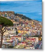 Naples, Italy Along The Gulf Of Naples #3 Metal Print