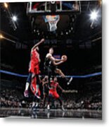 New Orleans Pelicans V Brooklyn Nets Metal Print