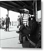 On The Staten Island Ferry #3 Metal Print