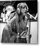 Photo Of Stevie Nicks And Fleetwood Mac Metal Print