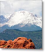Pikes Peak And Garden Of The Gods #3 Metal Print