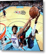 Sacramento Kings V Oklahoma City Thunder #3 Metal Print