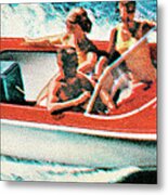 Speedboat #3 Metal Poster