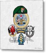 3rd Special Forces Group - Green Berets Special Edition Metal Print