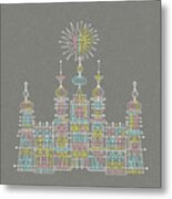Abstract Castle #4 Metal Print
