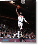 Cleveland Cavaliers V New York Knicks Metal Print