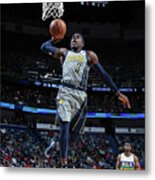 Indiana Pacers V New Orleans Pelicans #4 Metal Print