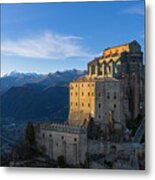 Italy, Piedmont, Torino District, Alps, Val Di Ssacra Di San Michele, Medieval Monastery #4 Metal Print