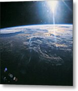 Planet Earth Viewed From Space #4 Metal Print