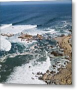 Powerful Swells From The Pacific Ocean #4 Metal Print