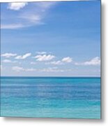 Relaxing Tropical Seascape With Wide #4 Metal Print