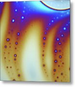 Soap Bubble Film Iridescence #4 Metal Print