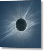Total Solar Eclipse Metal Print