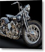 46 Harley Bobber Metal Print
