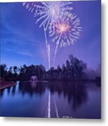 4th Of July Fireworks Metal Print