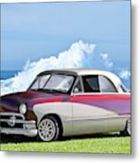 1951 Ford Custom Victoria  #5 Metal Print