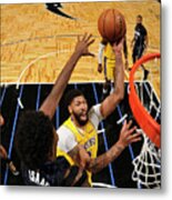 Los Angeles Lakers V Orlando Magic #5 Metal Print