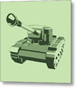 Military Tank #5 Metal Poster