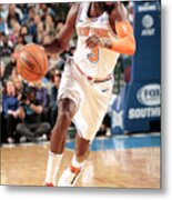 New York Knicks V Dallas Mavericks #5 Metal Print