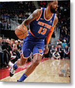 New York Knicks V Detroit Pistons Metal Print