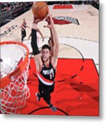 Toronto Raptors V Portland Trail Blazers #5 Metal Print