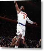 Atlanta Hawks V New York Knicks #6 Metal Print