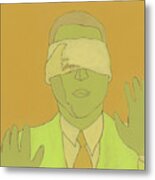 Blindfolded Man #6 Metal Poster