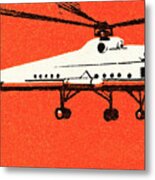 Helicopter #6 Metal Poster