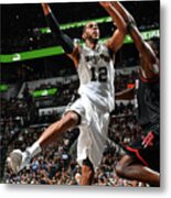 Houston Rockets V San Antonio Spurs - Metal Print
