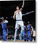 New York Knicks V Oklahoma City Thunder #6 Metal Print