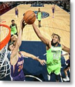 Phoenix Suns V Minnesota Timberwolves Metal Print