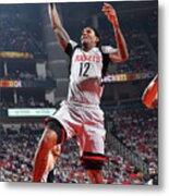 San Antonio Spurs V Houston Rockets - #6 Metal Print