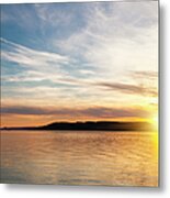 Sunset Over Water #6 Metal Print