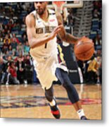 Dallas Mavericks V New Orleans Pelicans #7 Metal Print