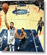 Indiana Pacers V Minnesota Timberwolves #7 Metal Print