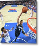 Philadelphia 76ers V Orlando Magic #7 Metal Print