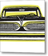 Car #77 Metal Print