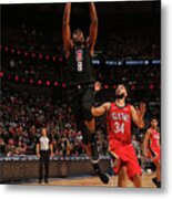 La Clippers V New Orleans Pelicans #8 Metal Print