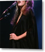 Stevie Nicks Of Fleetwood Mac #8 Metal Print
